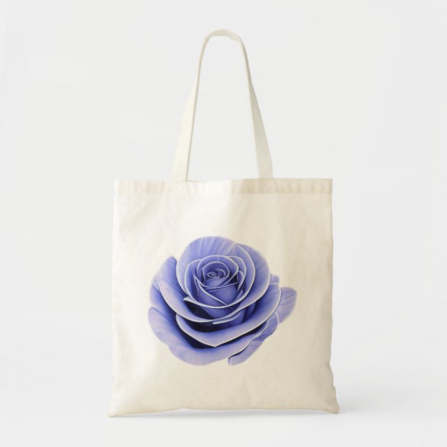 Tote Bag La beauté fragile d'un Rose (Devant)