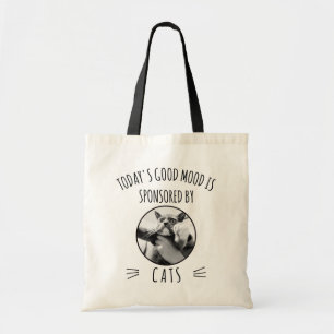 Tote Bag La bonne humeur d'aujourd'hui est commanditée par