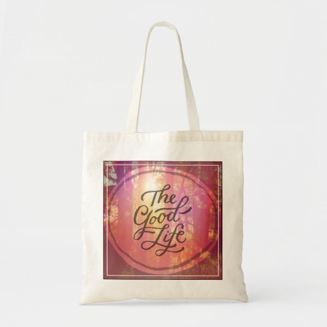 Tote Bag La bonne vie (Devant)