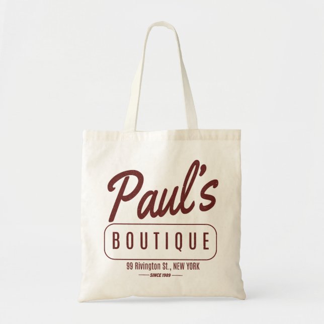 Tote Bag La boutique de Paul (Devant)