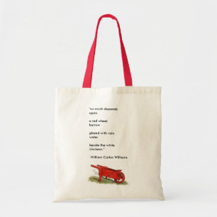 Tote Bag "La brouette rouge "