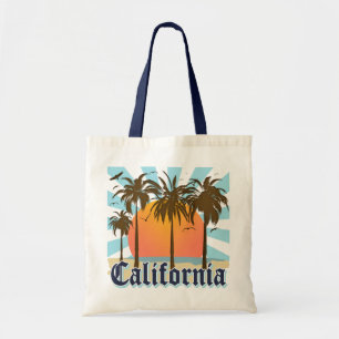 Tote Bag La Californie échoue le coucher du soleil
