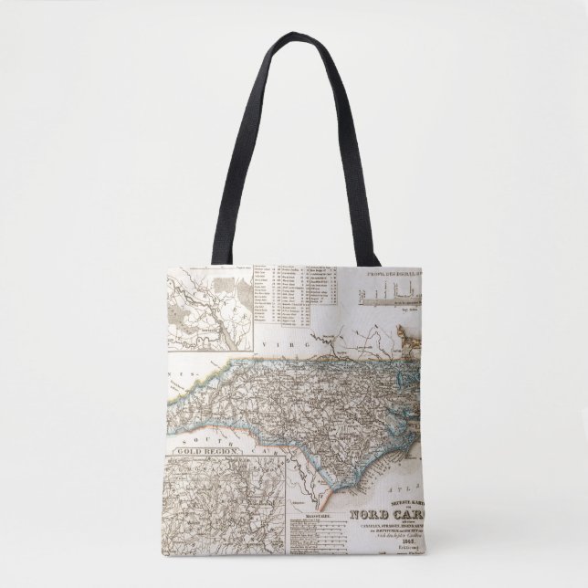 Tote Bag La Caroline du Nord 2 (Devant)