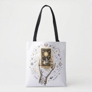 Tote Bag La carte de tarot de l'Étoile, art céleste mystiqu