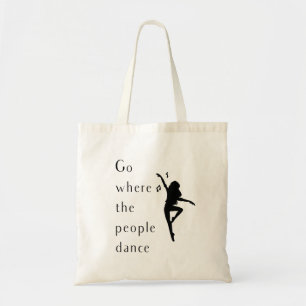 Tote Bag La Chemise De La Danse Où Les Gens Dansent