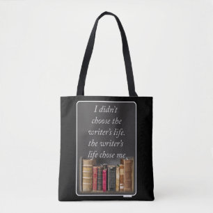 Tote Bag La citation de la vie d'auteurs