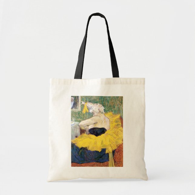 Tote Bag La Clownesse (clown) Cha-U-Kao par Toulouse Lautre (Devant)