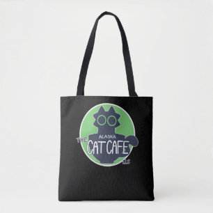 Tote Bag La conception classique du logo du Alaska Cat Cafe
