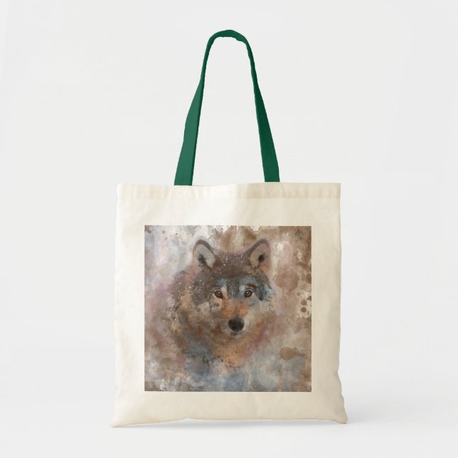 Tote Bag La couleur d'eau Wolfs (Devant)
