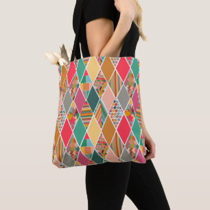 Tote Bag La courtepointe Boho Crazy