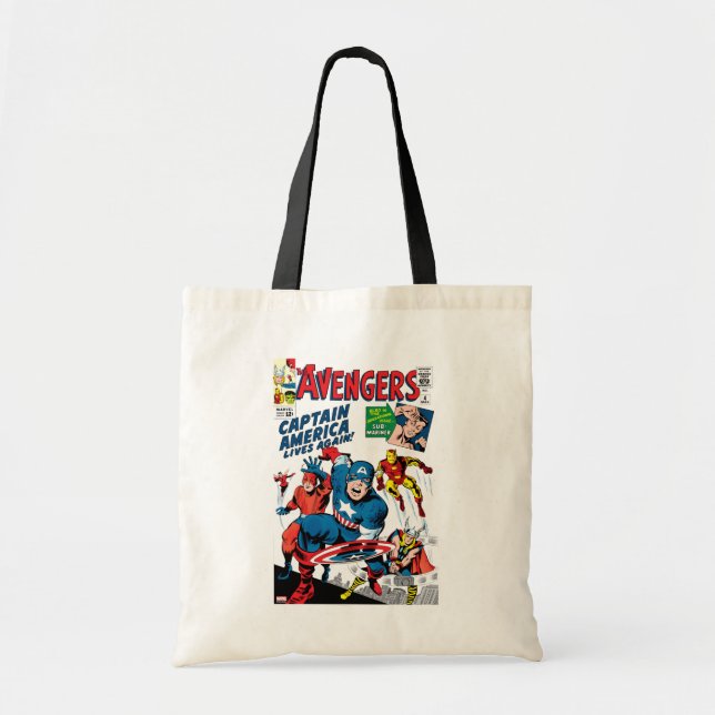 Tote Bag La couverture comique Avengers #4 (Devant)