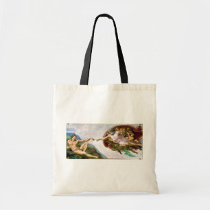 Tote Bag La création d'Adam, Michel-Ange, 1508-1512