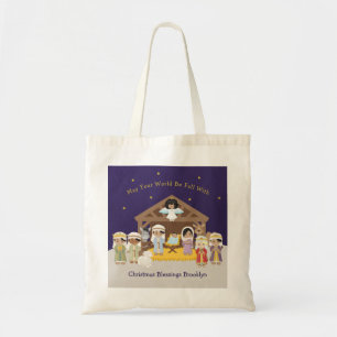 Tote Bag La crèche multiculturelle