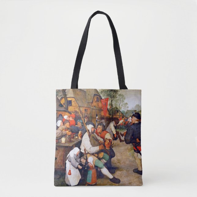 Tote Bag La Danse Paysanne, Pieter Bruegel (Devant)