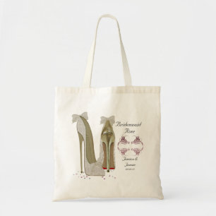 Tote Bag La demoiselle d'honneur personnalisent épouser le