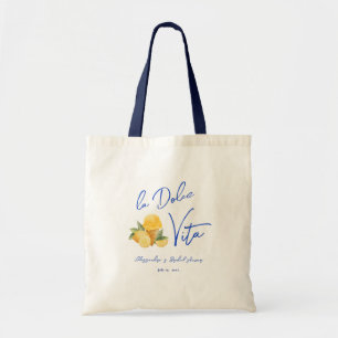 Tote Bag La Dolce Vita Fête des mariées d'été italienne