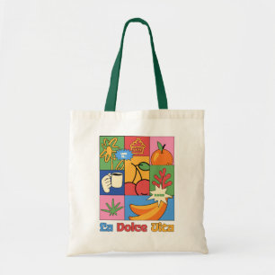 Tote Bag La Dolce Vita Pop Art – Douce Vie Rétro Colorée
