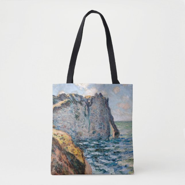 Tote Bag La falaise d'Aval, Monet (Devant)