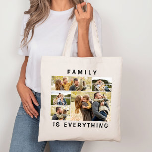 Tote Bag La famille est tout 5 Photo Familiale