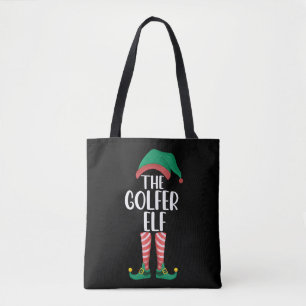Tote Bag La famille Golfer Elf Golf Correspond à Noël