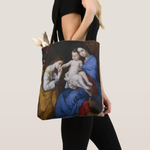 Tote Bag La famille sainte avec des saints Anne et