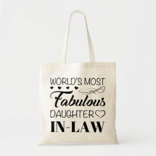 Tote Bag La fille la plus fabuleuse du monde en droit