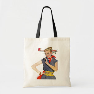 Tote Bag La fille qui a volé des avions