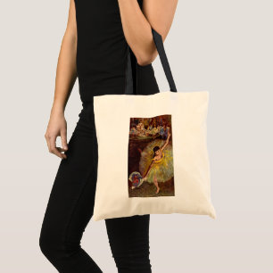 Tote Bag La fin d'une arabesque par Edgar Degas, Ballet vin