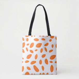 Tote Bag La Fourre-tout à feuilles orange