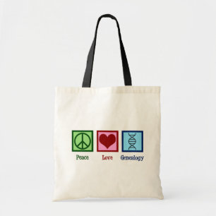 Tote Bag La généalogie de l'amour de la paix