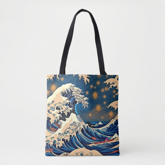 Tote Bag La Grande Vague (Devant)