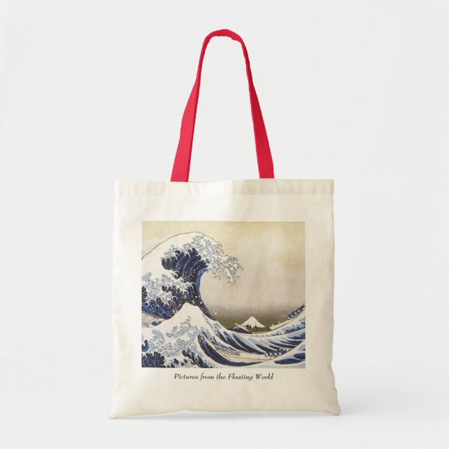 Tote Bag La grande vague d'Hokusai (Devant)