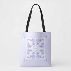 Tote Bag La lavande pâle sensible fleurit Fourre-tout