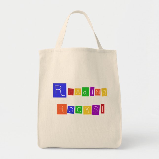 Tote Bag La lecture bascule des T-shirts et des cadeaux (Devant)
