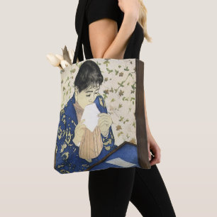 Tote Bag La Lettre par Mary Cassatt, Impressionnisme Vintag