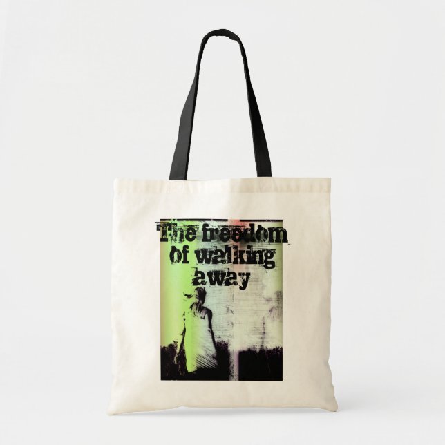 Tote Bag La liberté de marche loin (Devant)