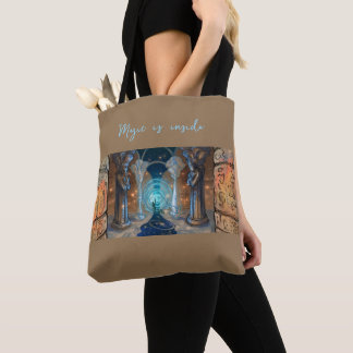 Tote Bag La magie est à l'intérieur de l'art magique fantas