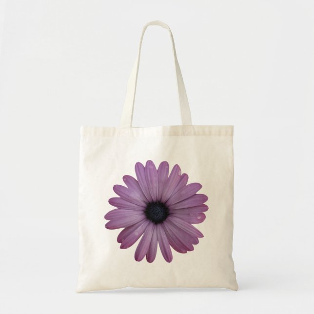 Tote Bag La marguerite pourpre aiment des ecklonis (Devant)