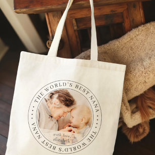 Tote Bag La meilleure photo classique de Nana au monde