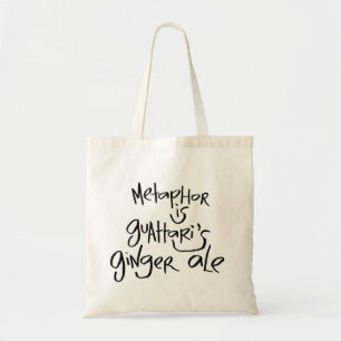 Tote Bag La métaphore est la bière anglaise de gingembre 