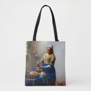 Tote Bag La Milkmaid, Johannes Vermeer, 1657-1658