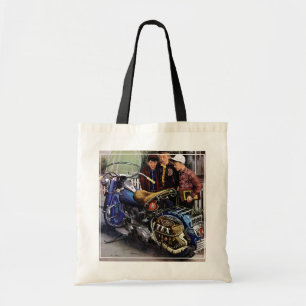 Tote Bag La moto de Tex