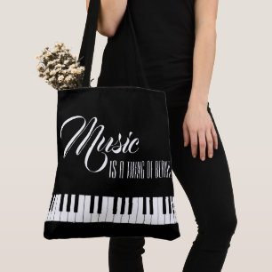 Tote Bag La Musique Est Une Chose De Beauté
