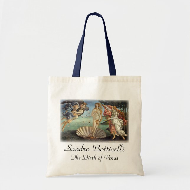 Tote Bag La naissance de Vénus par Sandro Botticelli (Devant)