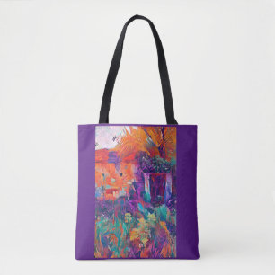 Tote Bag La nature récupère une maison