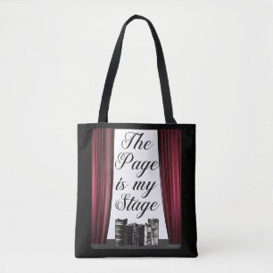 Tote Bag La page est ma devise scénariste