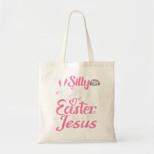 Tote Bag La Pâque Du Lapin Silencieux Est Pour Jésus T Chem