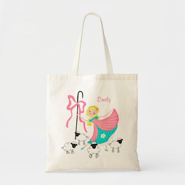 Tote Bag La petite BO nommée faite sur commande piaulent (Devant)