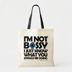 Tote Bag La Petite Mlle Bossy Sait Juste