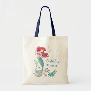 Tote Bag La Petite Sirène Aquarelle Anniversaire